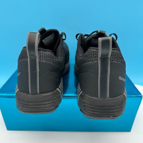 Reebok Men's Fushion Flexweave Safety Work Sneaker Shoe,‎ Size 10.5W, Black/Grey - Picture 8 of 13